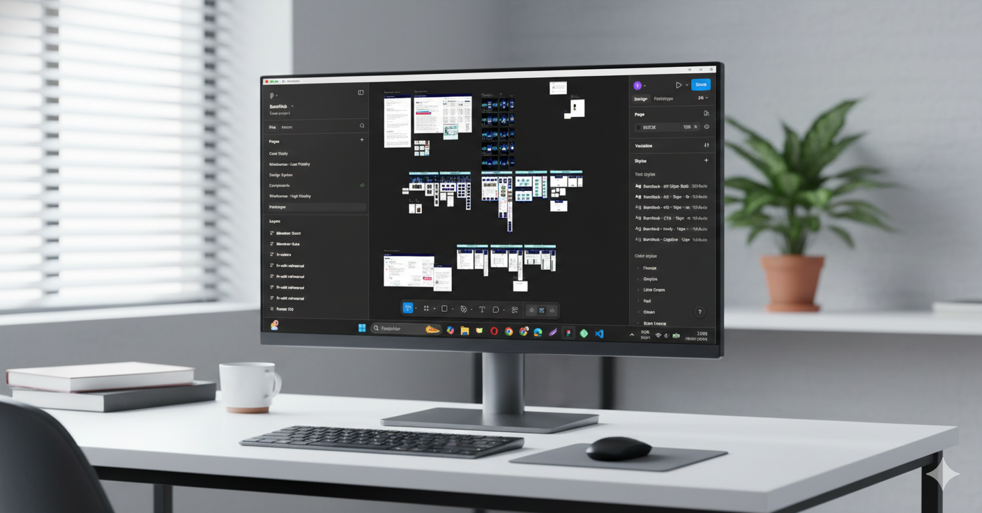 BandHub Figma preview mockup