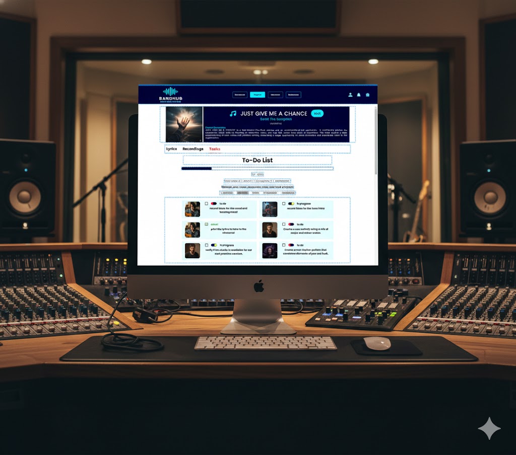 BandHub feedback screen